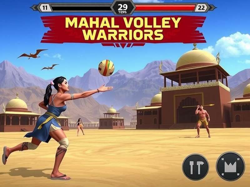 Mahal Volley Warriors Gameplay Screenshot
